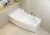 Cersanit VIRGO MAX Асимметричная акриловая ванна 150x90, левосторонняя, без ножек в Кропоткине