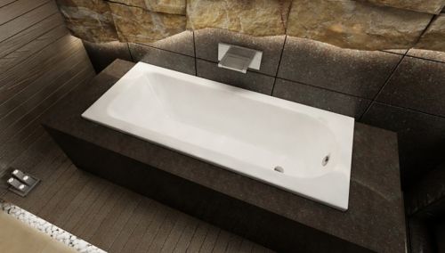 Стальная ванна Kaldewei SANIFORM PLUS Mod.360-1, размер 1400*700*410, alpine white, без ножек в Кропоткине