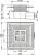 APV26C Сливной трап 105 × 105/50 подводка – боковая, решетка – нержавеющая сталь, воротник – 2-х уро Alca Plast в Кропоткине