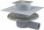 APV1324 Сливной трап 105 × 105/50, подводка – боковая, решетка – нержавеющая сталь, фланец –нержавею Alca Plast в Кропоткине