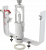 SA2000K 3/8" CHROM Выпускной комплект со стоп кнопкой (одинарной), впускной механизм А16 1/2 Alca Plast в Кропоткине